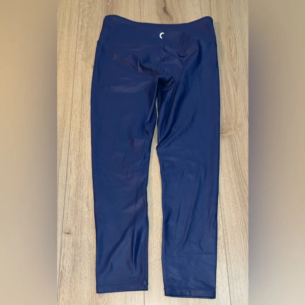 Zyia active blue Navy Leggings tights Size 8 - Image 3