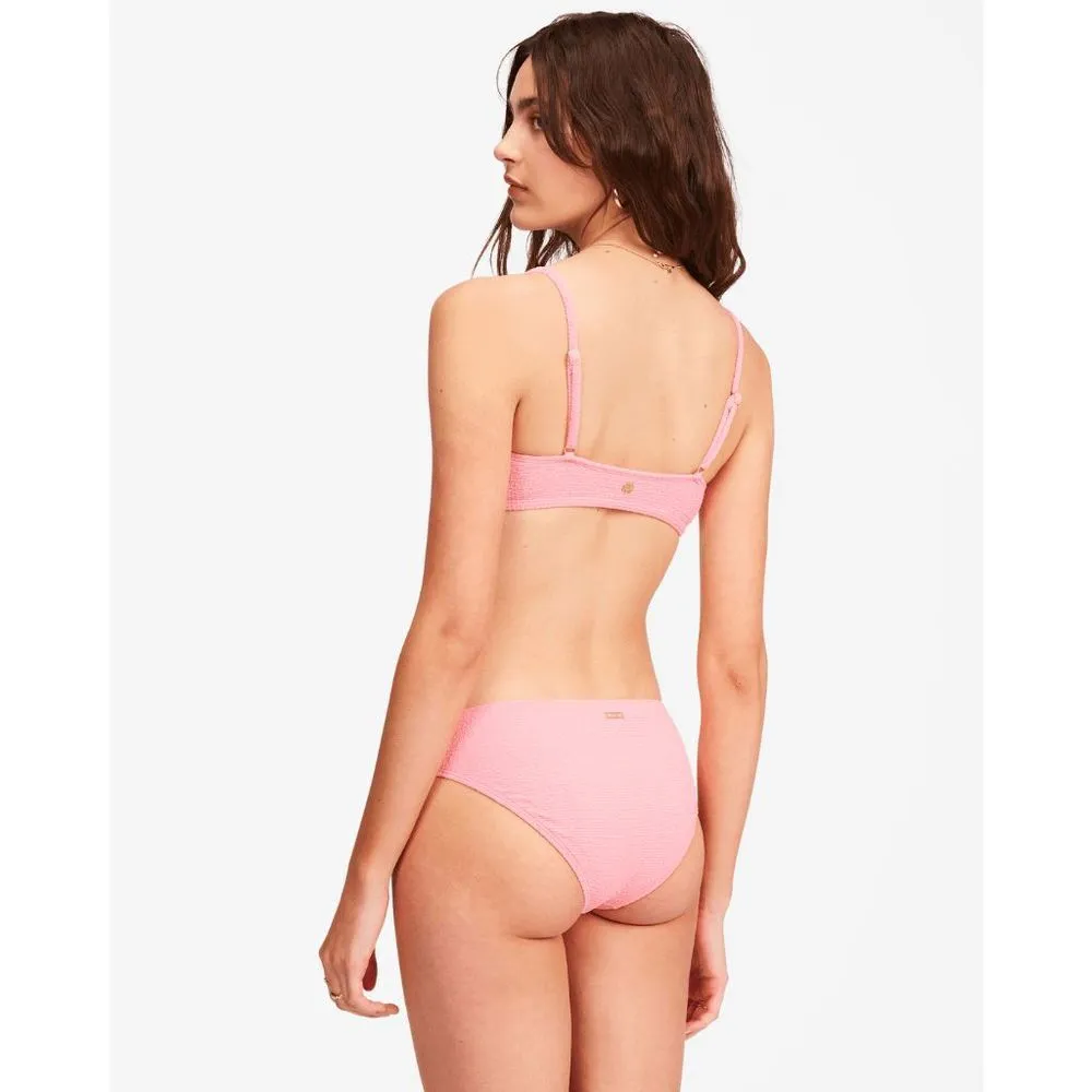 Billabong So Dazed Lowrider Bikini Bottoms Pink Sunset L/12 NWT - Image 5