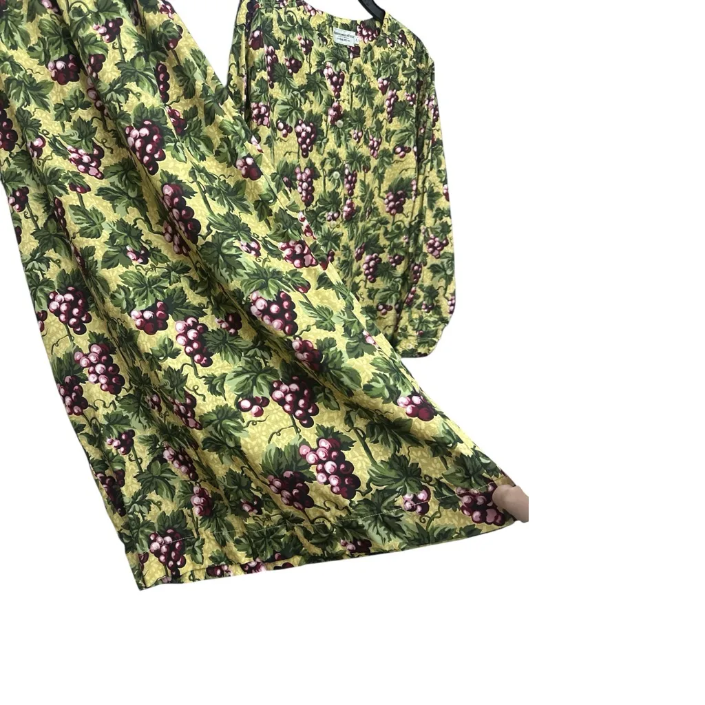 Abercrombie And Fitch Vintage 90s Matching Set Large Grapevine Print Cottagecore - Image 6