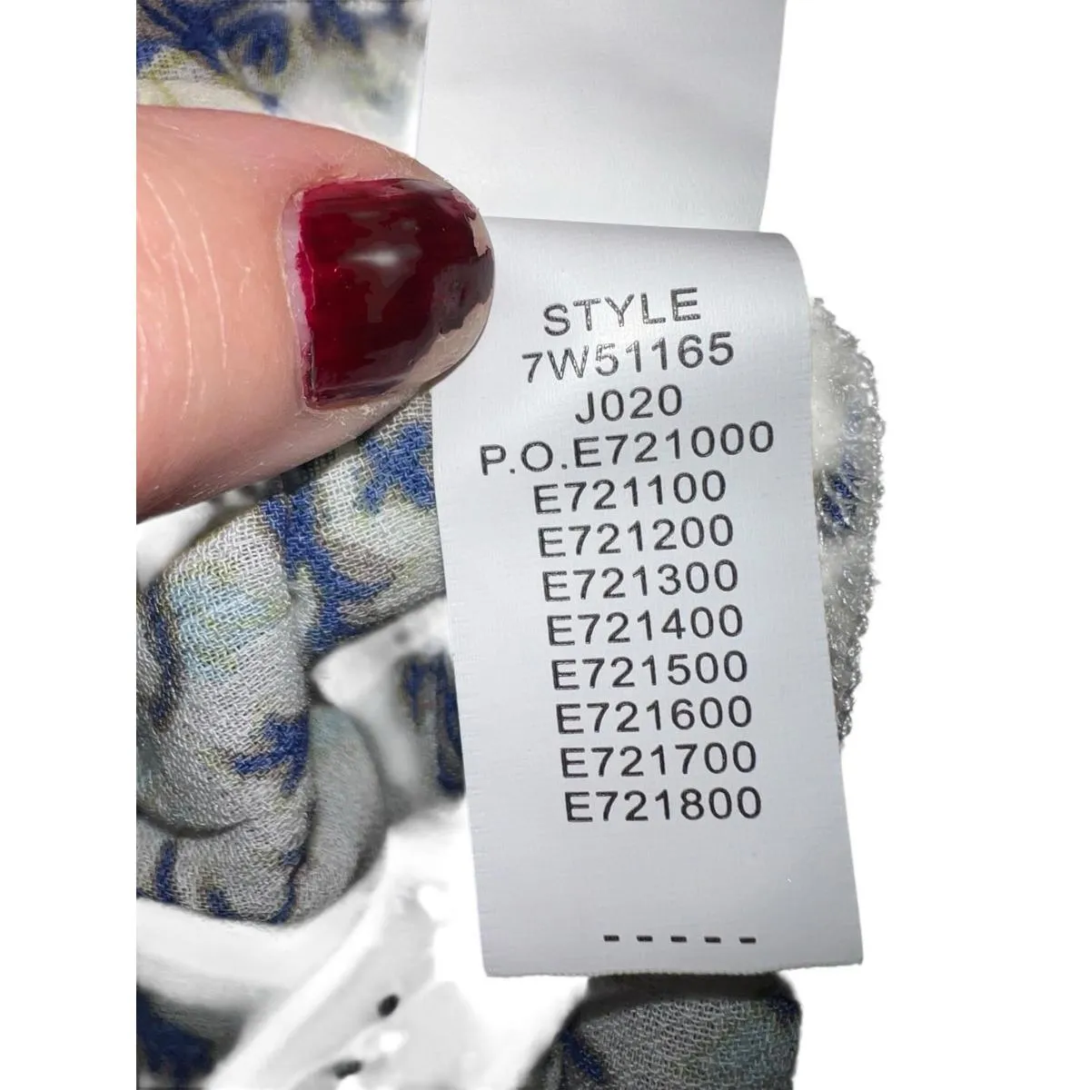 Lucky Brand mint green knit floral back mixed media lightweight top women M - Image 5