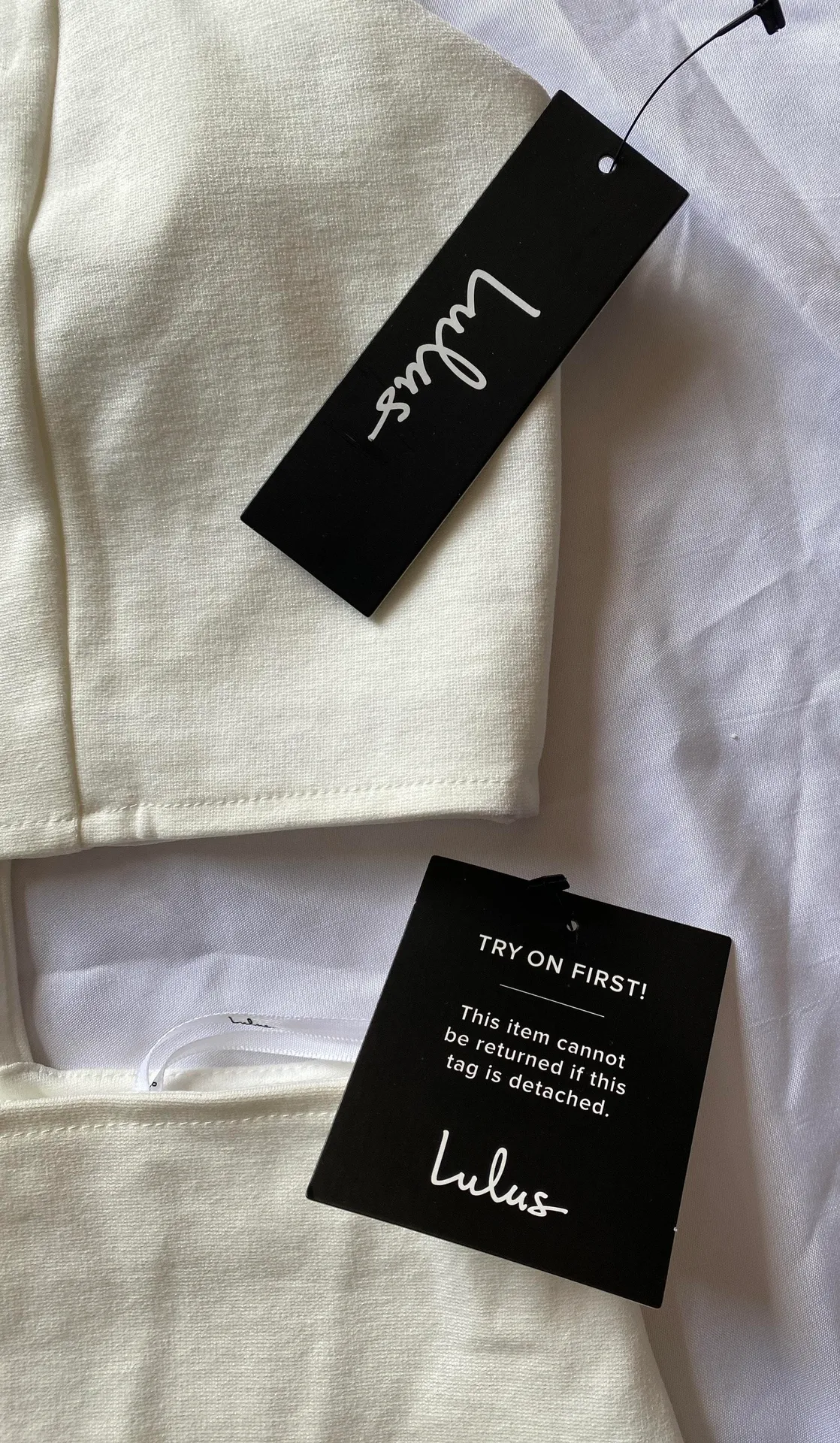 Lulus White Bodycon Dress - Image 3