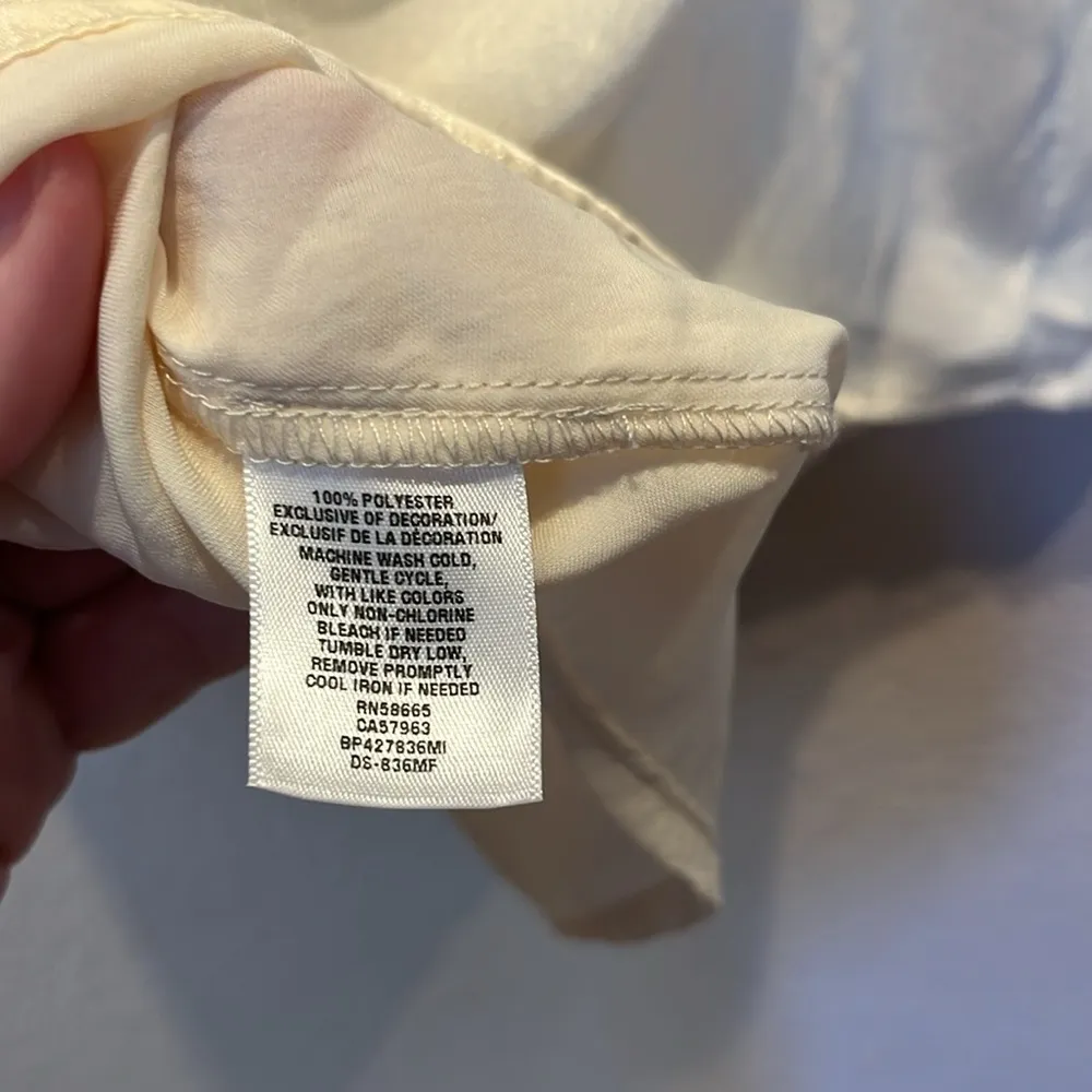 Nordstrom BP Brass Plum Cream Camisole Tank Top Size XS - Image 7