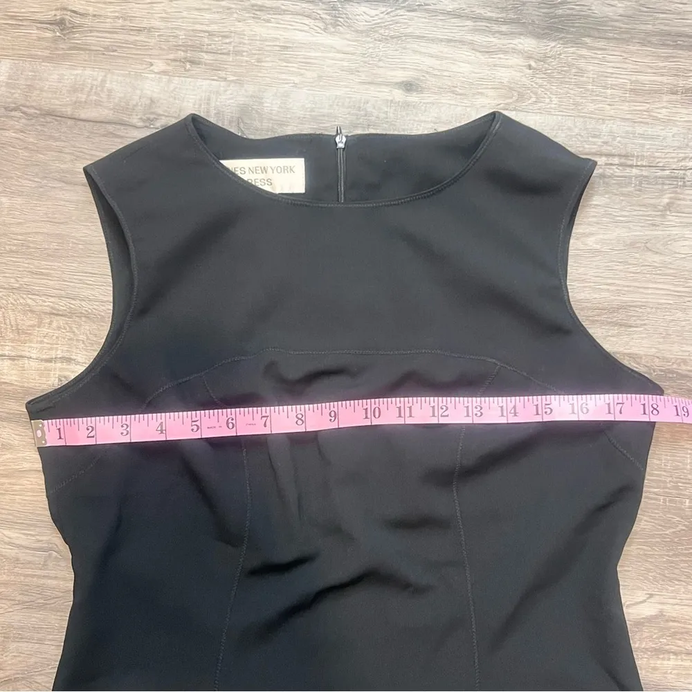 Jones New York Women's Black Sleeveless Dress Size 10 SKU#C24317 - Image 9