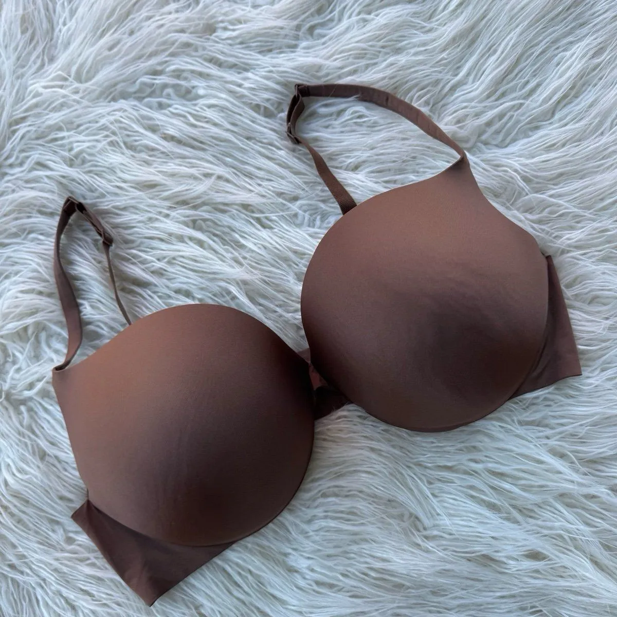 Skims Ultimate Collection Pushup Plunge Bra Jasper Size 42D - Image 2