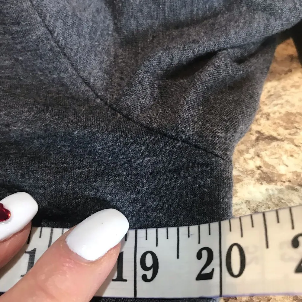 Motherhood Oh Baby Long Sleeve Gray Top Sweater Large - Image 6