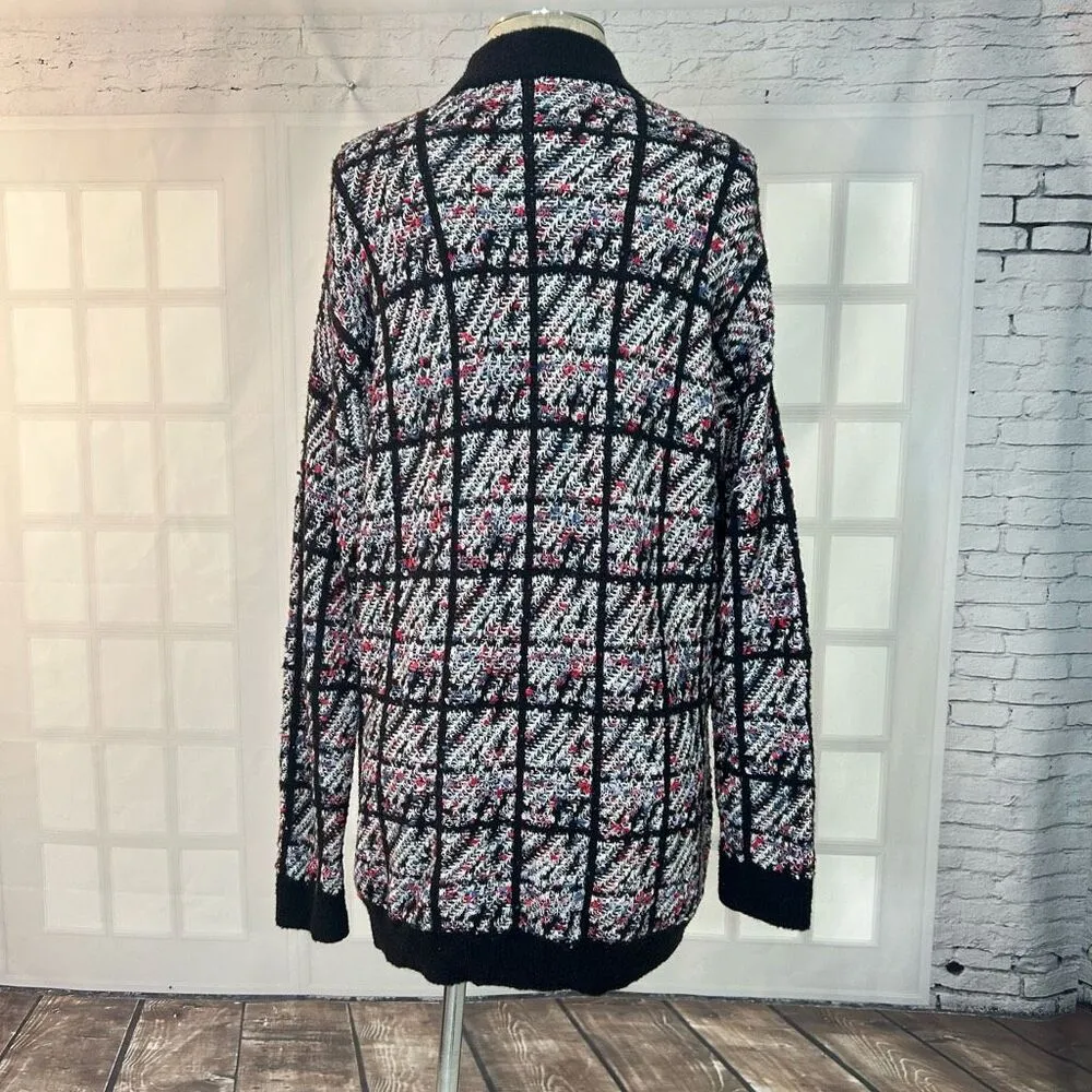 Ann Taylor Button Down Chunky Knit grandpa Cardigan Size Small - Image 5