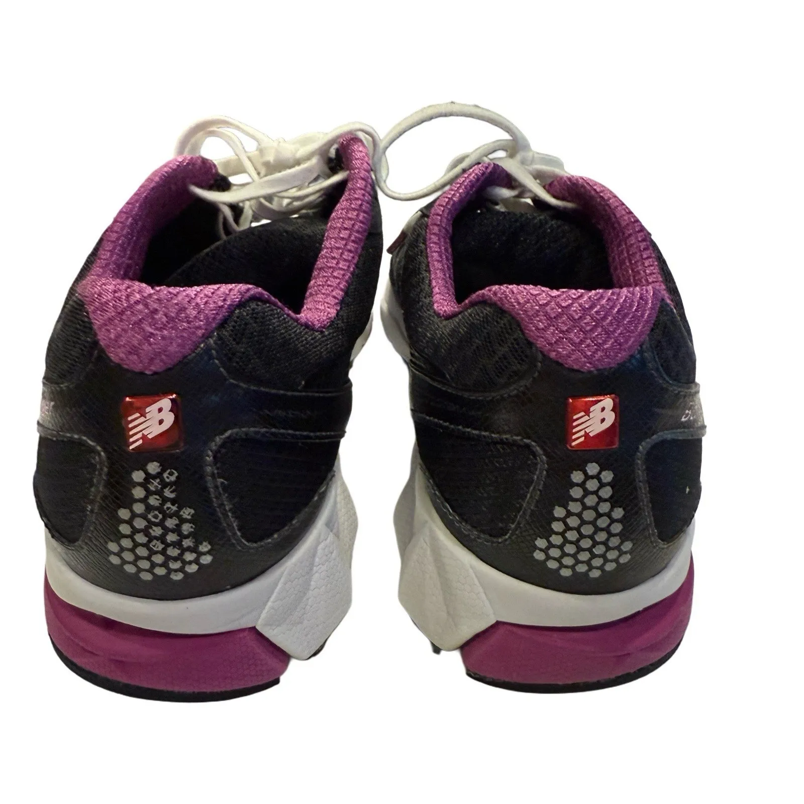 New Balance Barringer 890 Rev Lite Running Shoes/ Athletic BLK Purple, EUC Sz 10 - Image 5