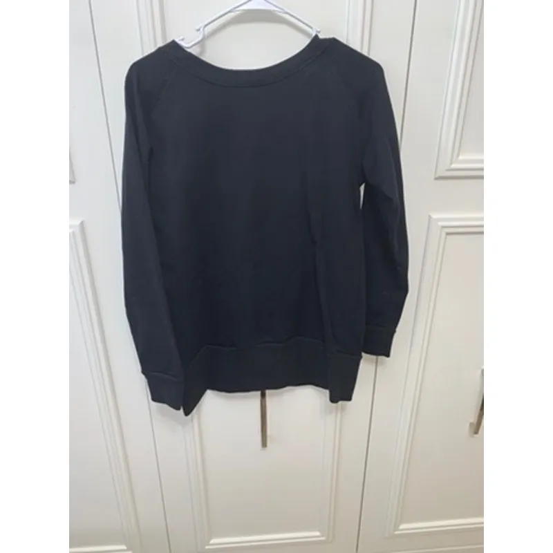 Angels Softball Women's Medium Black Graphic Sweatshirt Rhinestone Accents - Image 5