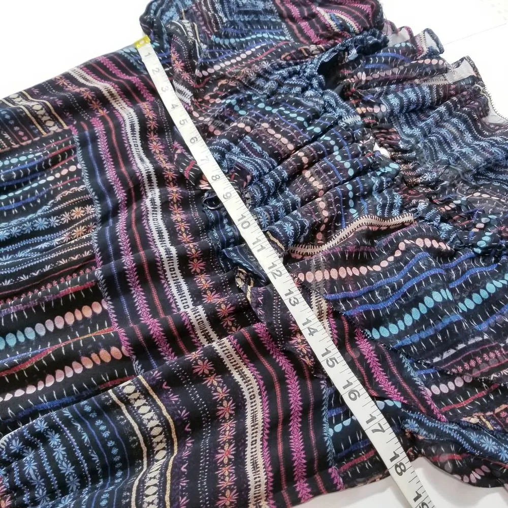 PARKER Silk Palermo Dress Printed Off Shoulder Cocktail Mini Dress - Image 6