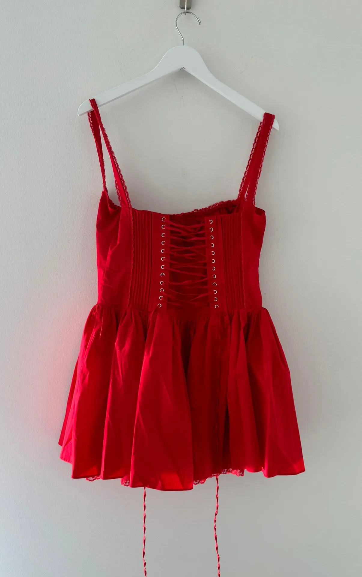 Pietra Red Mini Dress L+ - Image 8