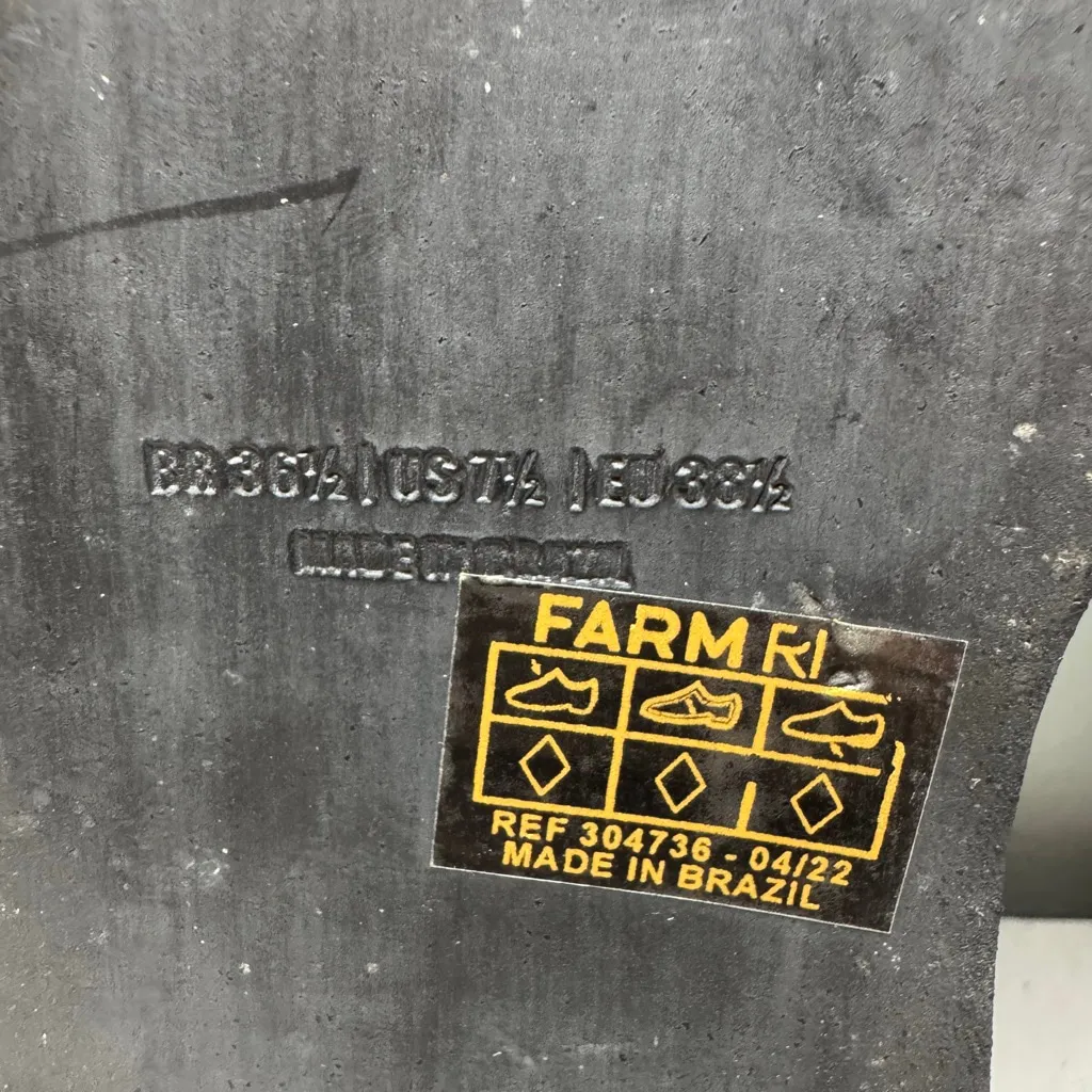 Farm Rio Ballerina Platform Mary Jane Shoes 7.5 Embroidered Sunshine - Image 12