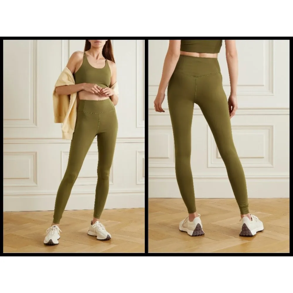 💕GIRLFRIEND💕 FLOAT Seamless High-Rise 7/8 Length Legging Fern XL NWT - Image 2