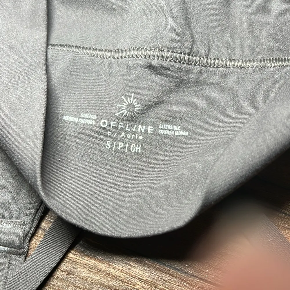 Aerie Offline Real Me Strappy Back Sports Bra, S - Image 3