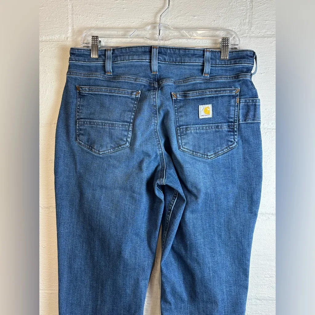 Carhartt Relaxed Fit Woman’s Denim Casual Basic Everyday Jeans Size 10 Regular - Image 7