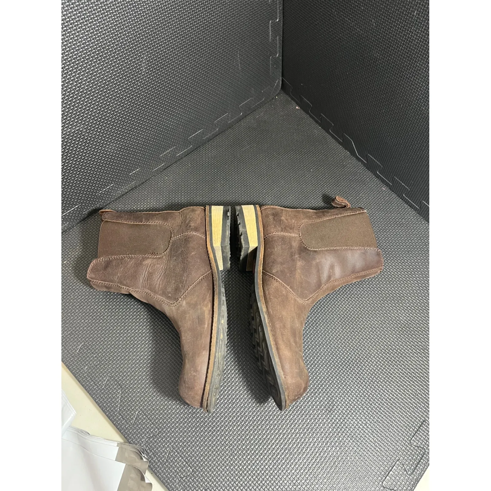 Kodiak Alma Chelsea Brown Leather Waterproof Boots Hiking Shoes Size 8.5 Women - Image 3