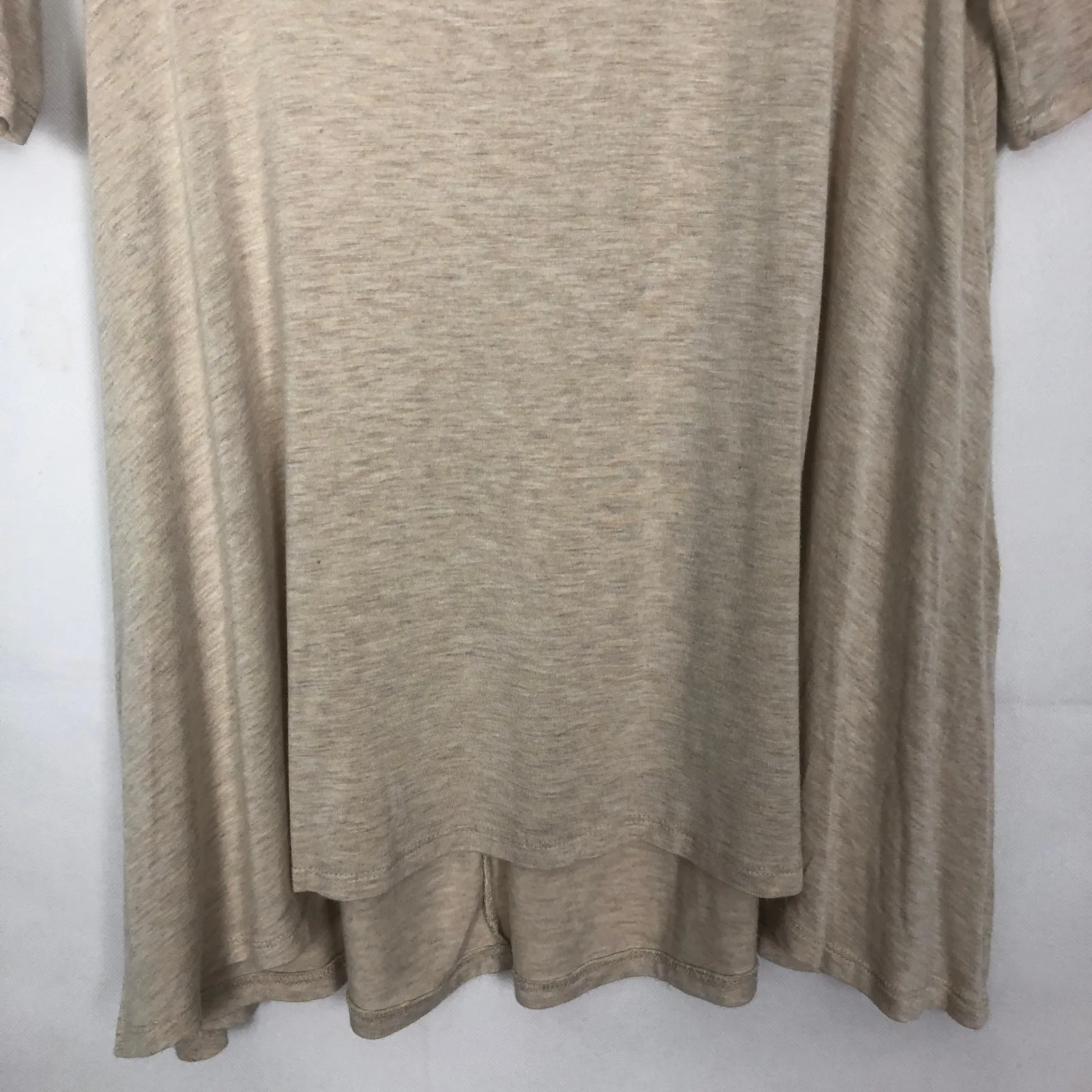 Cupio Elbow Sleeve High-Low Hem Top Size M - Image 4