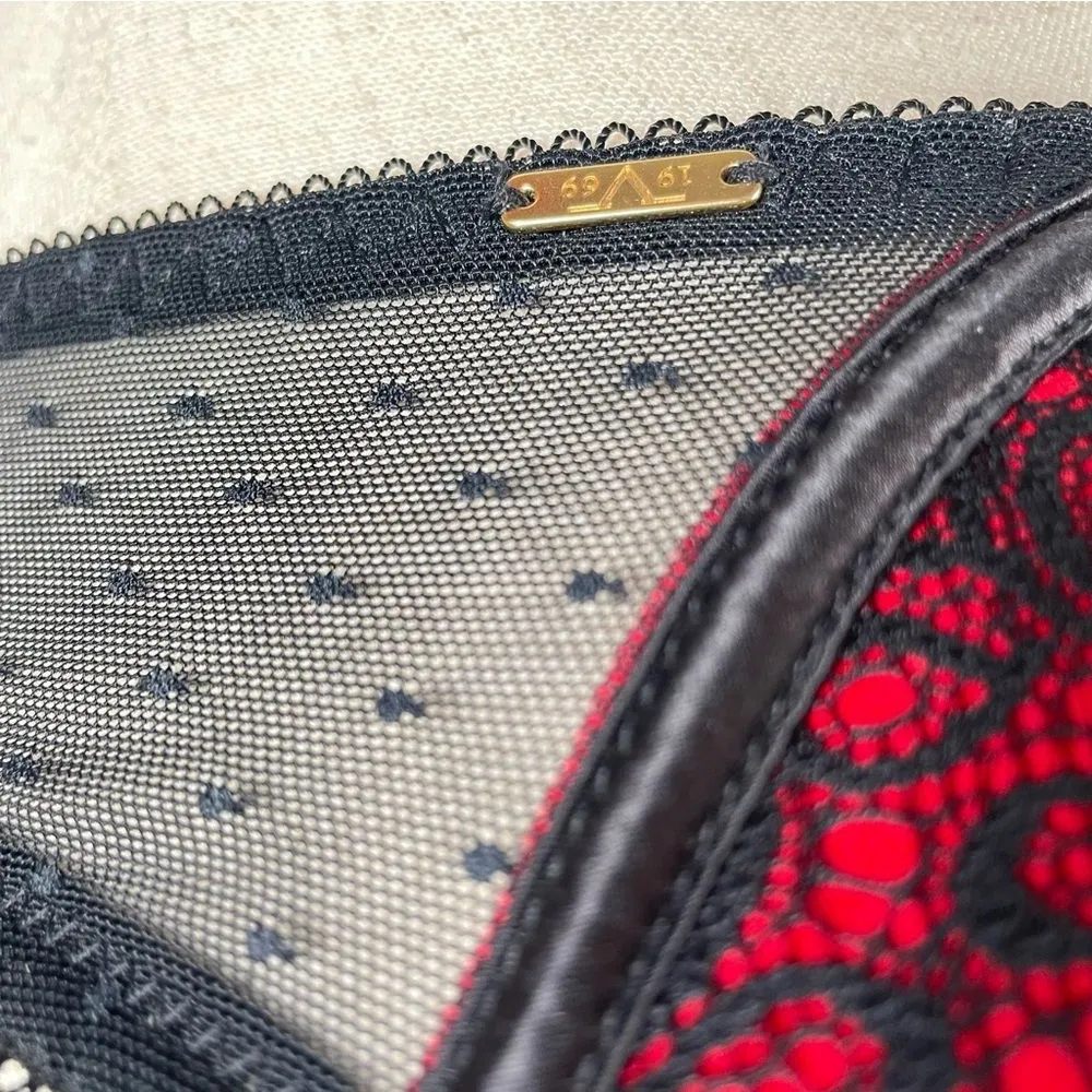 Versace 19-69 Italia Abbigliamento Sportivo Lightly Lined Demi Bra, 36C - Image 4