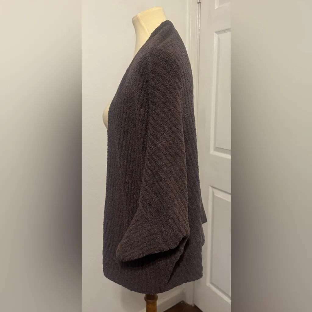 Barefoot Dreams CozyChic Lite Ribbed Shrug Cardigan Dolman Sleeve Size S / M - Image 2