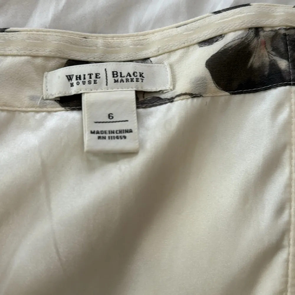 White House Black Market silk dress size 6 - Image 3