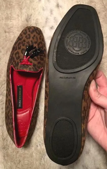 Dana Buchman Cheetah Print Loafers - Image 4