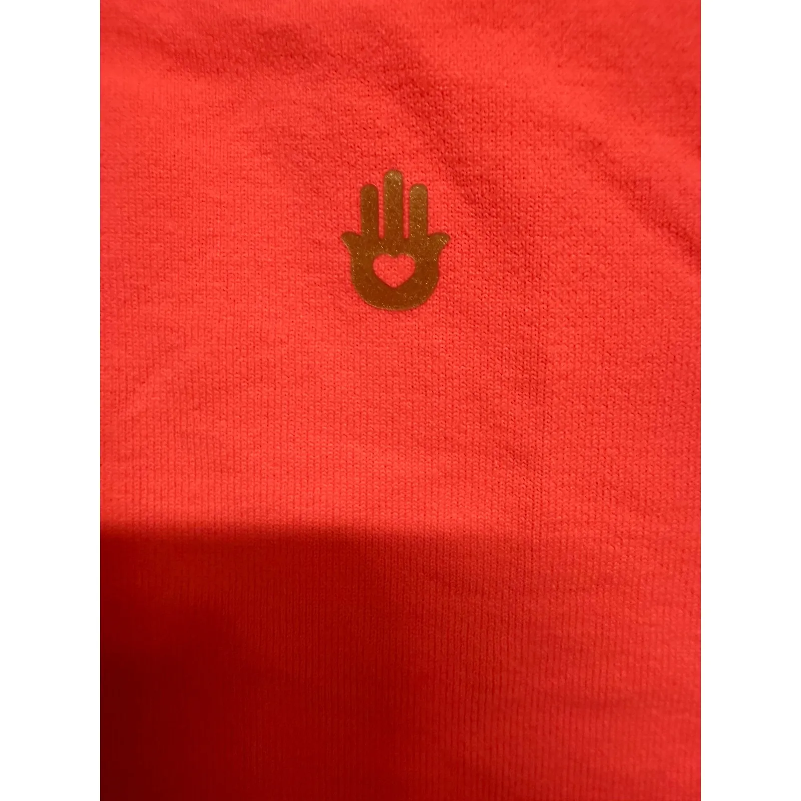 Spiritual Gangster Drifter Seamless Athletic Tank Neon Orange Size XS/Small - Image 6