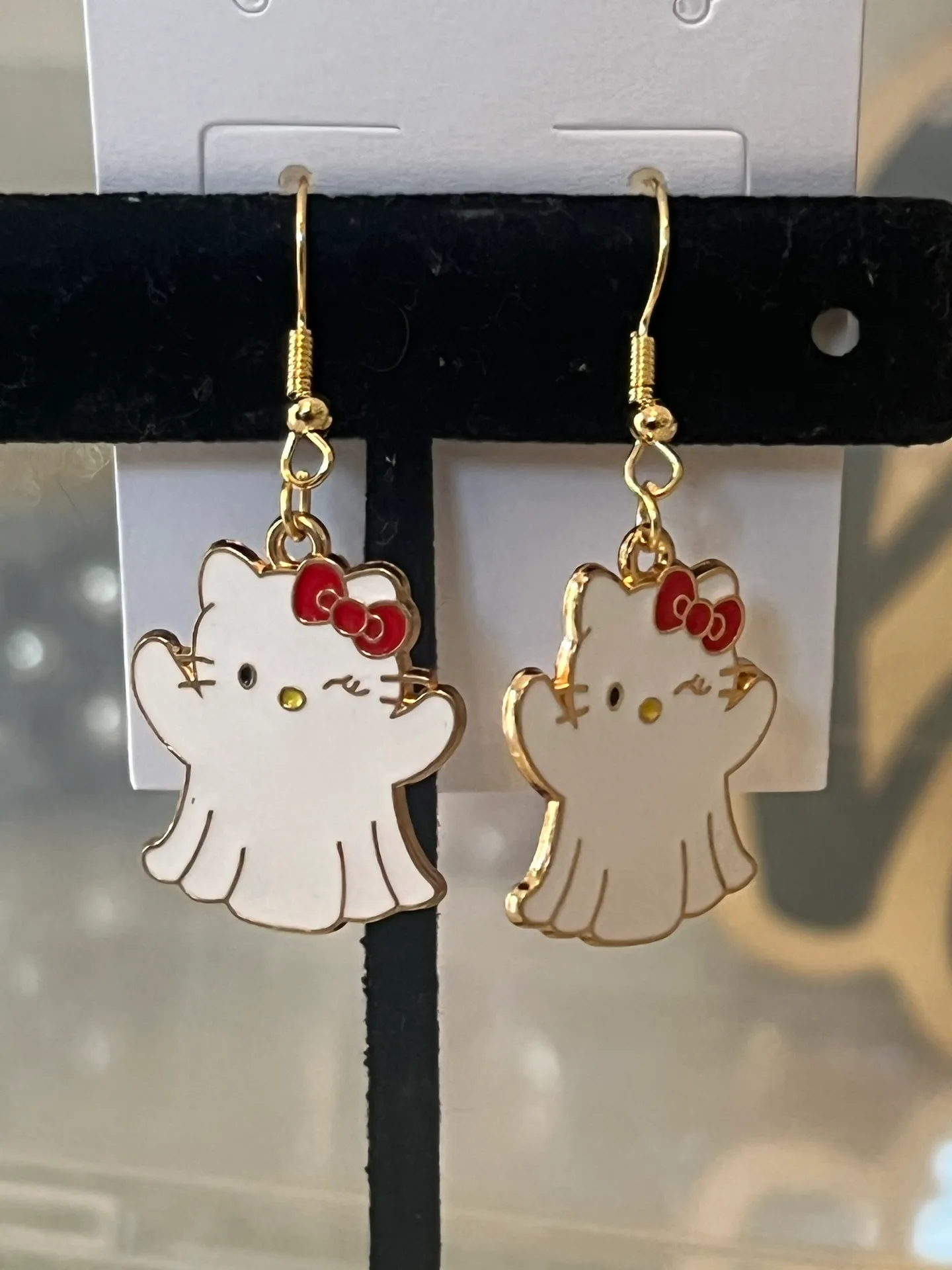 New Hello Kitty Ghost Earrings  - Image 2