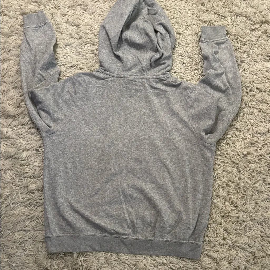 Nike Women’s Heather Gray Pullover Hoodie Size L - Image 7