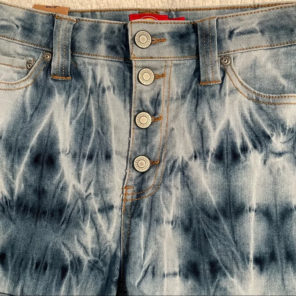 Dickies Juniors High Ride Comfort Stretch American Original Shorts - Image 2