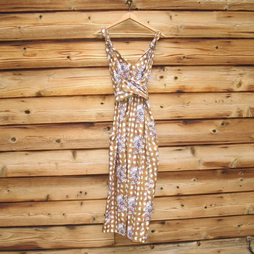 Rebecca Taylor Gingham Daisy Whisper Dress - Image 9