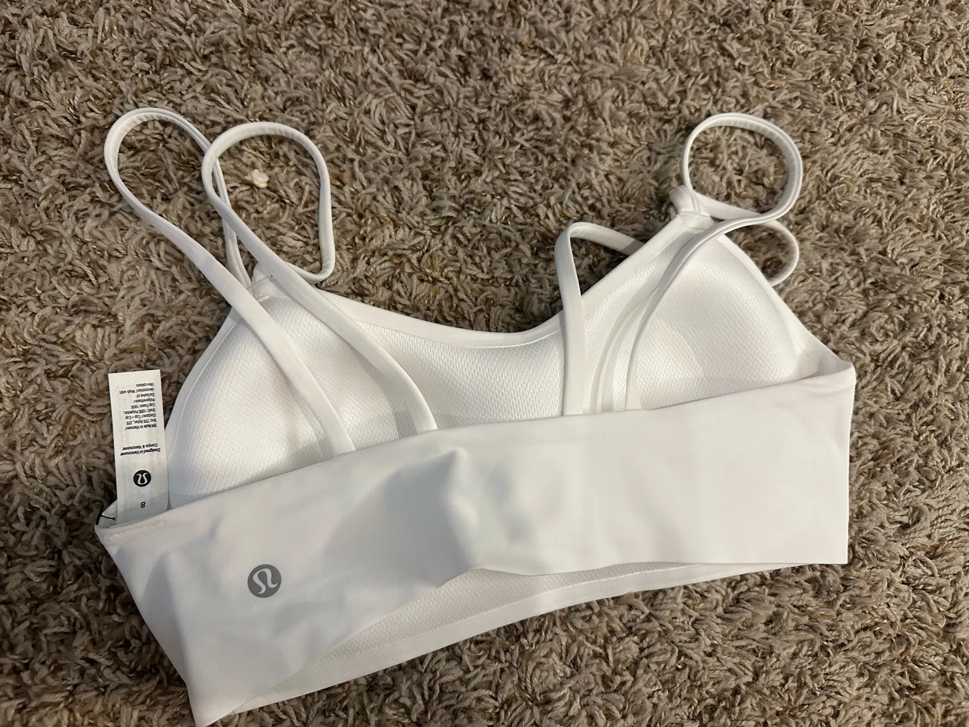 Lululemon white bra - Image 3