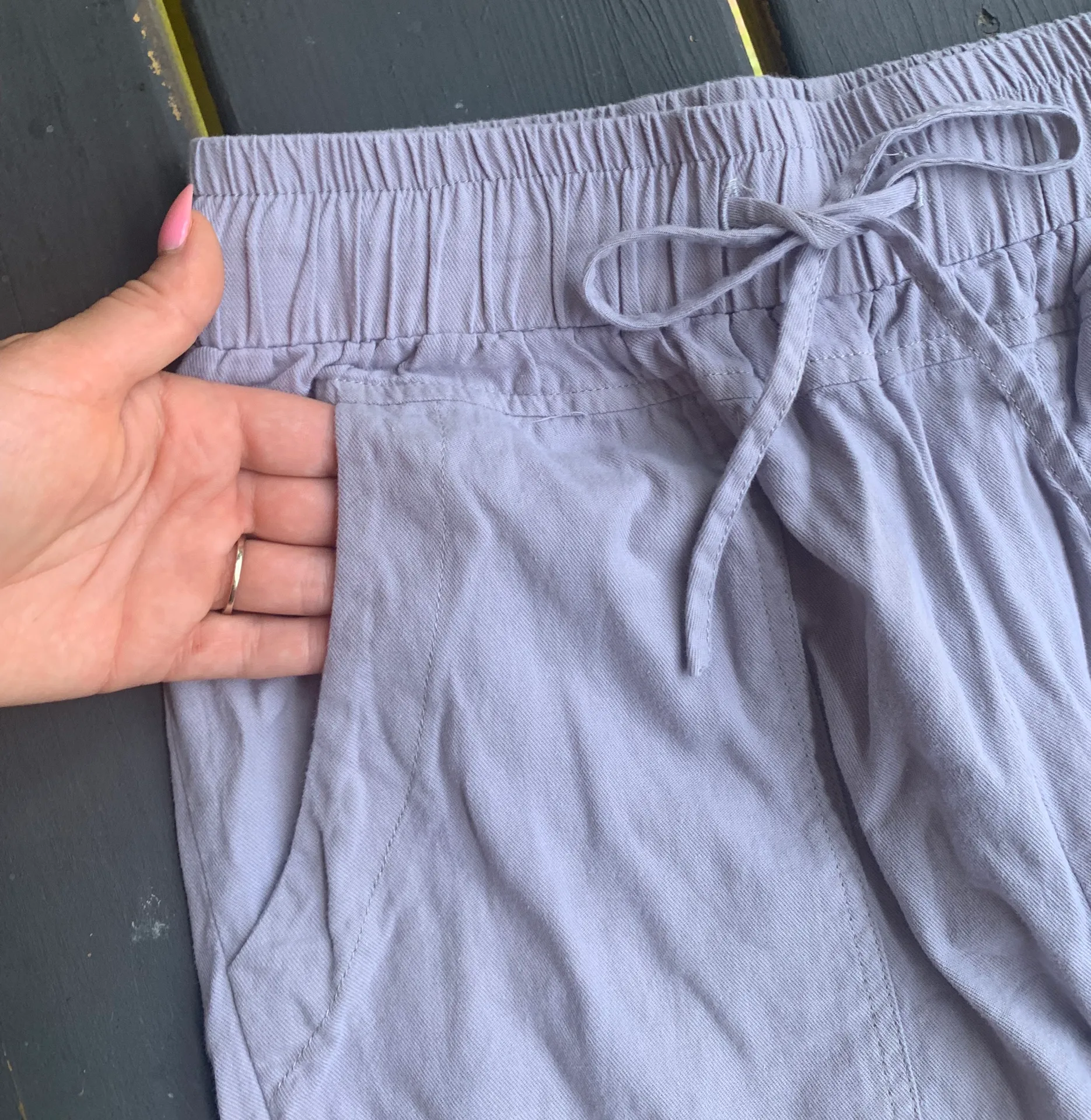 Lightweight Jogger Pants Gray - Image 4