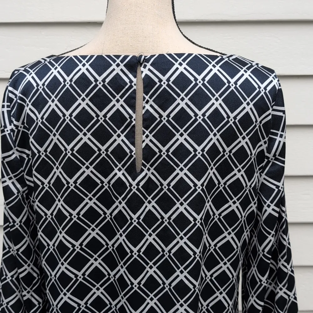 Banana Republic 10P Longsleeve Geometric Dress - Image 5