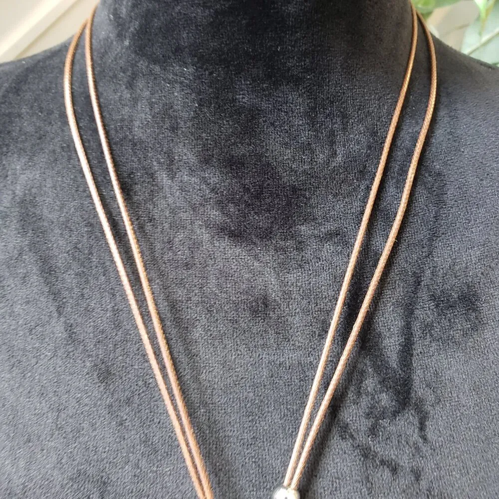 Womens Silver Exaggerated Heart Pendant Necklace Jewelry with Lobster Clasp - Image 5