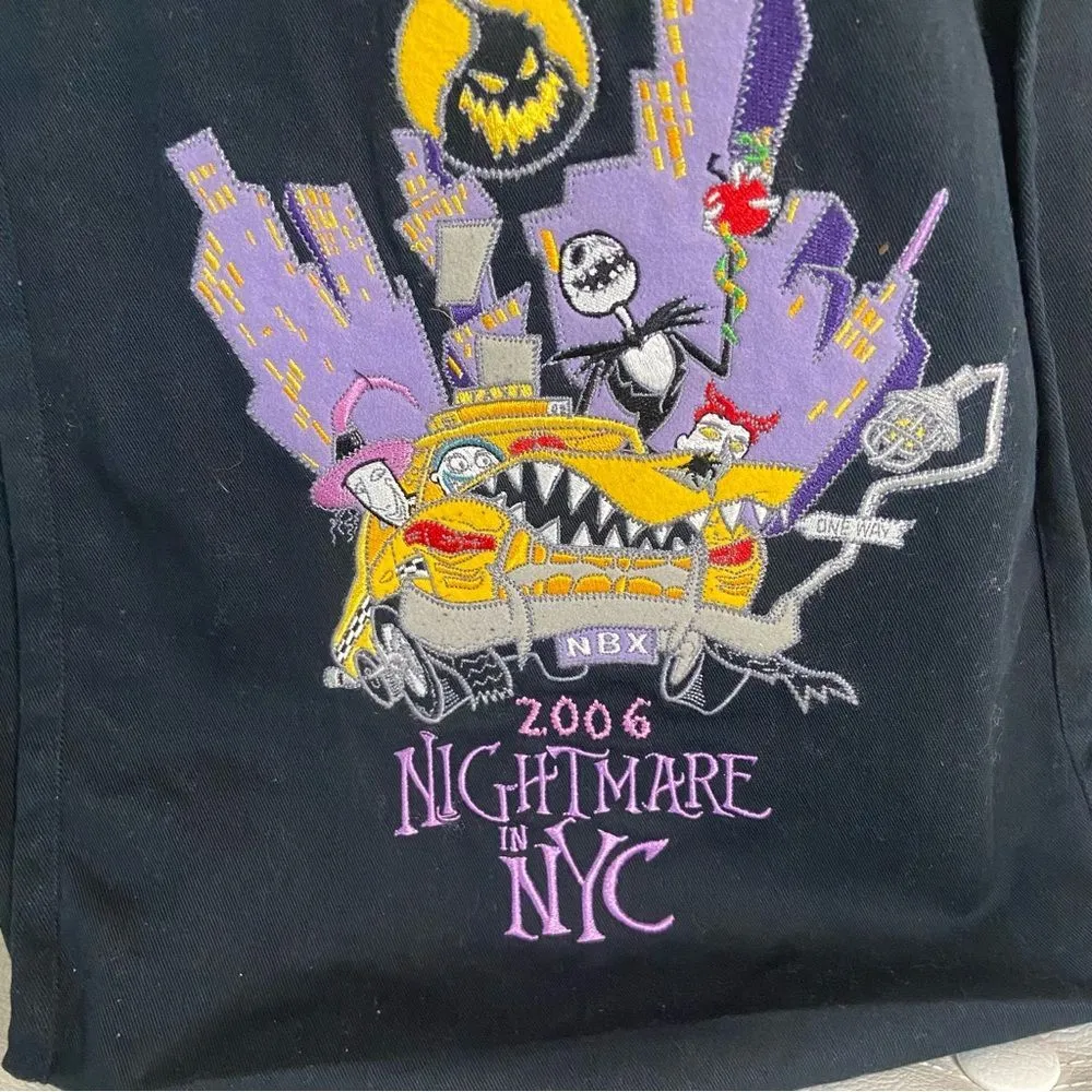 Disney Nightmare Before Christmas Nightmare in NY 2006 Canvas Tote Bag - Image 5