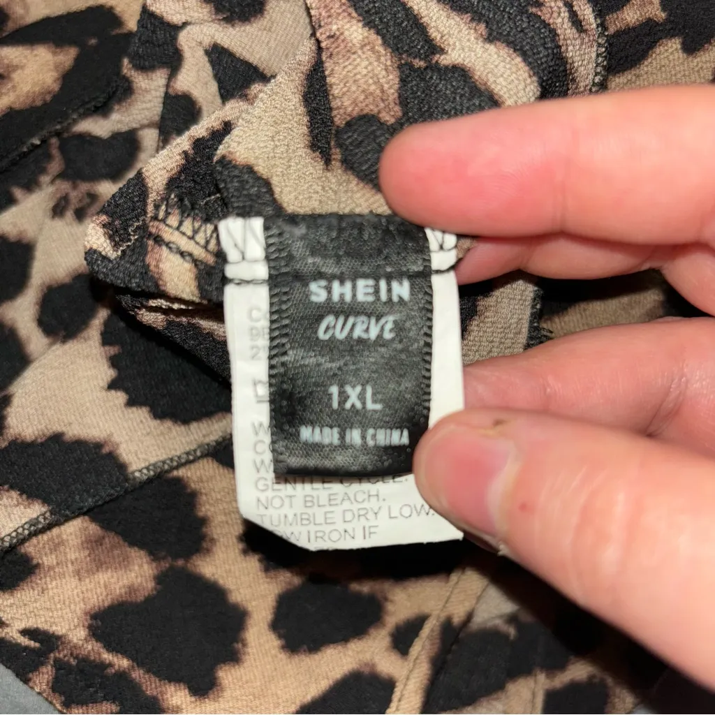 SHEIN Brown Leopard Print Cami Top - Image 5