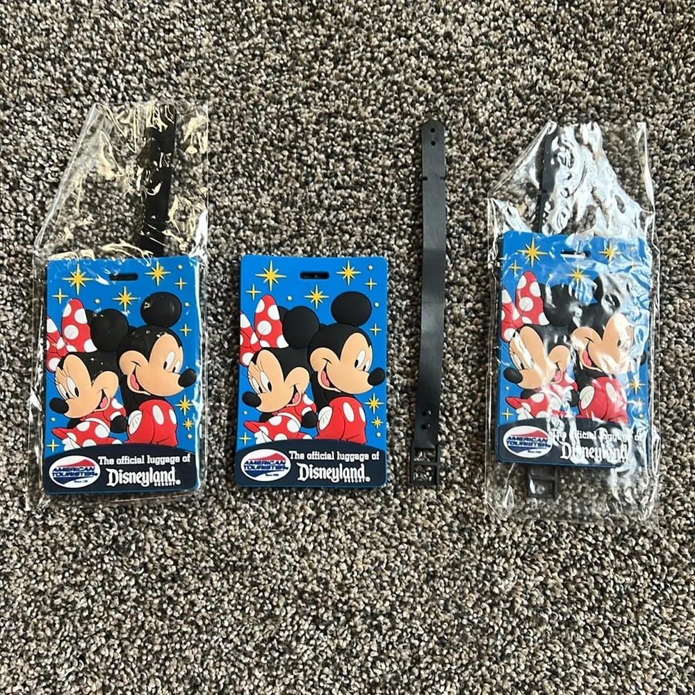 Disneyland Mickey and Minnie Luggage Tag - Image 3