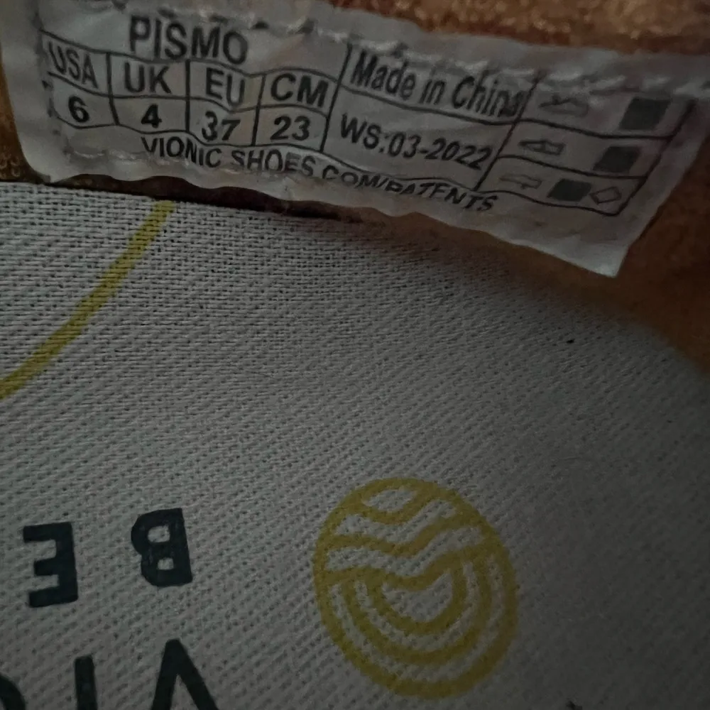 VIONIC VENICE PISMO BOUCLE - YELLOW SIZE 6 - Image 5
