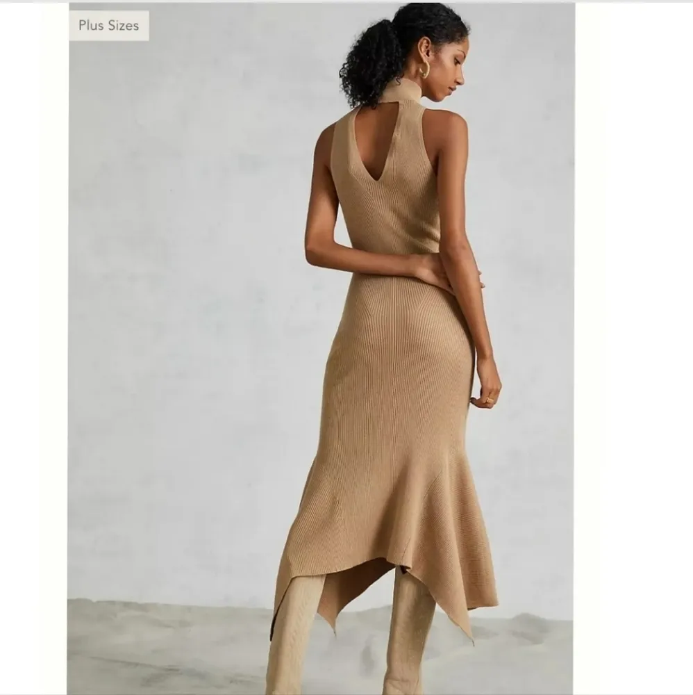 Anthropologie Mock Neck Midi Dress  NWT $180 Size M - Image 7