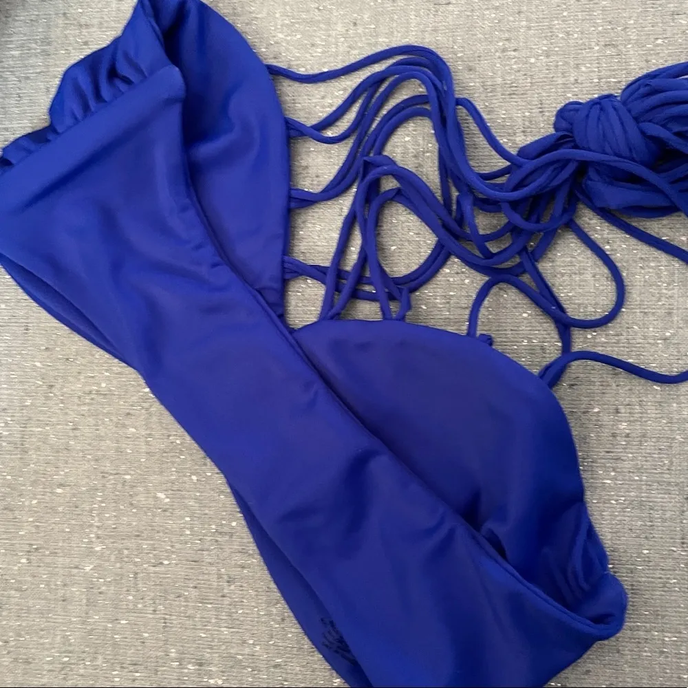 Mikoh Blue Bikini Top‎ - Image 3