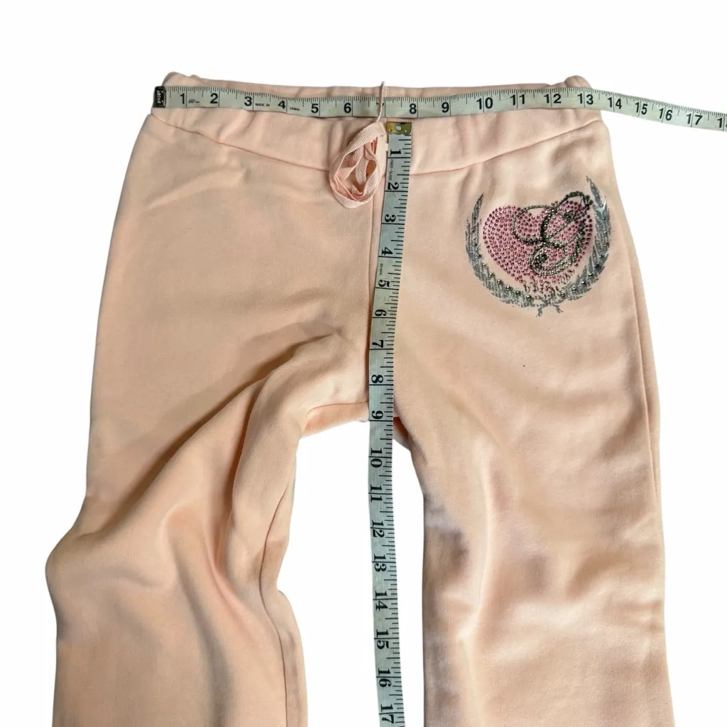 NEW Guess Y2K McBling Sweatpants Size Small - Image 6