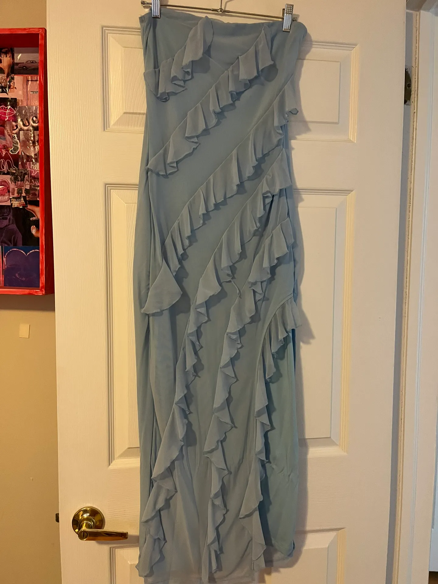 Blue Formal Dress Size M - Image 3