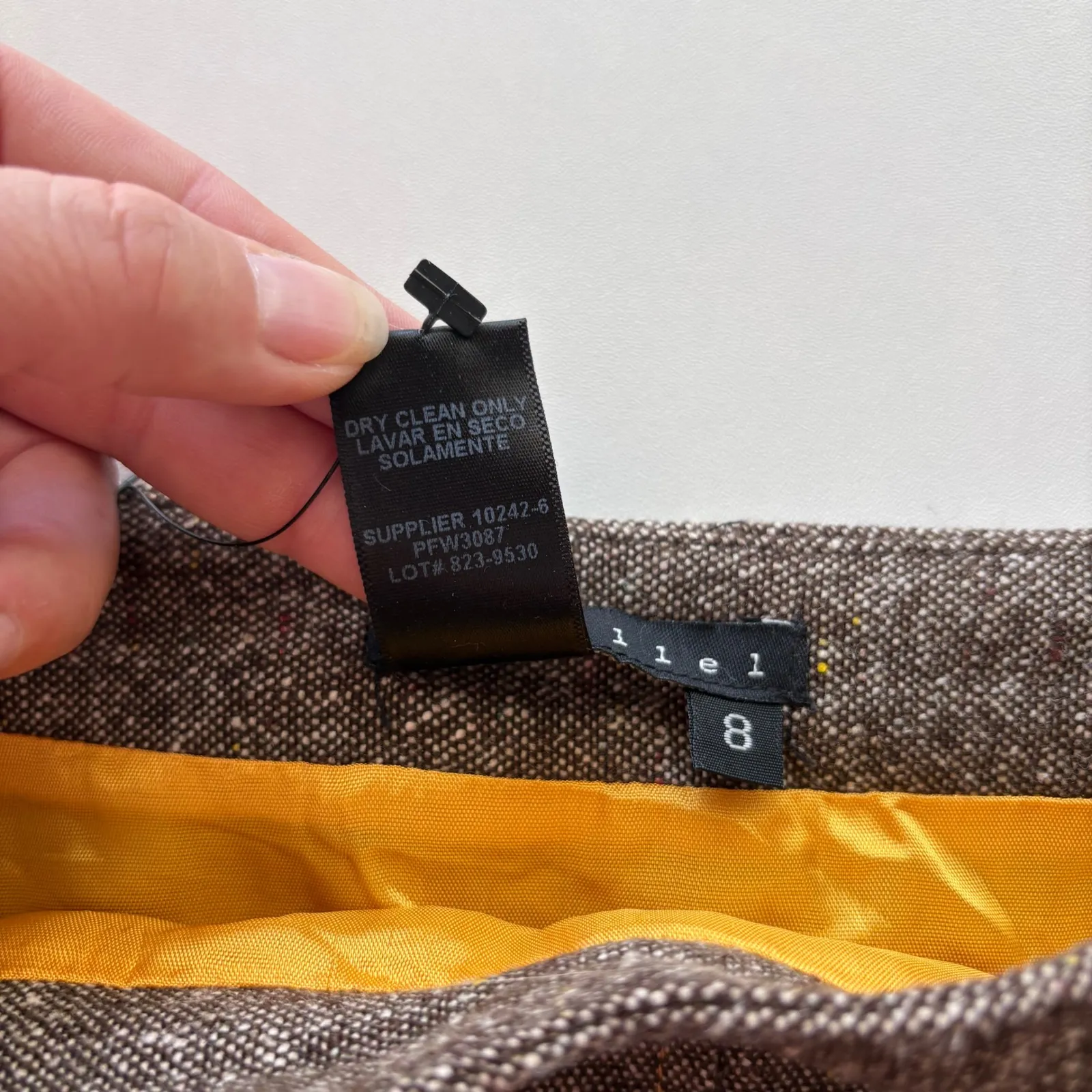 Parallel Tweed‎ Skirt A - Image 5