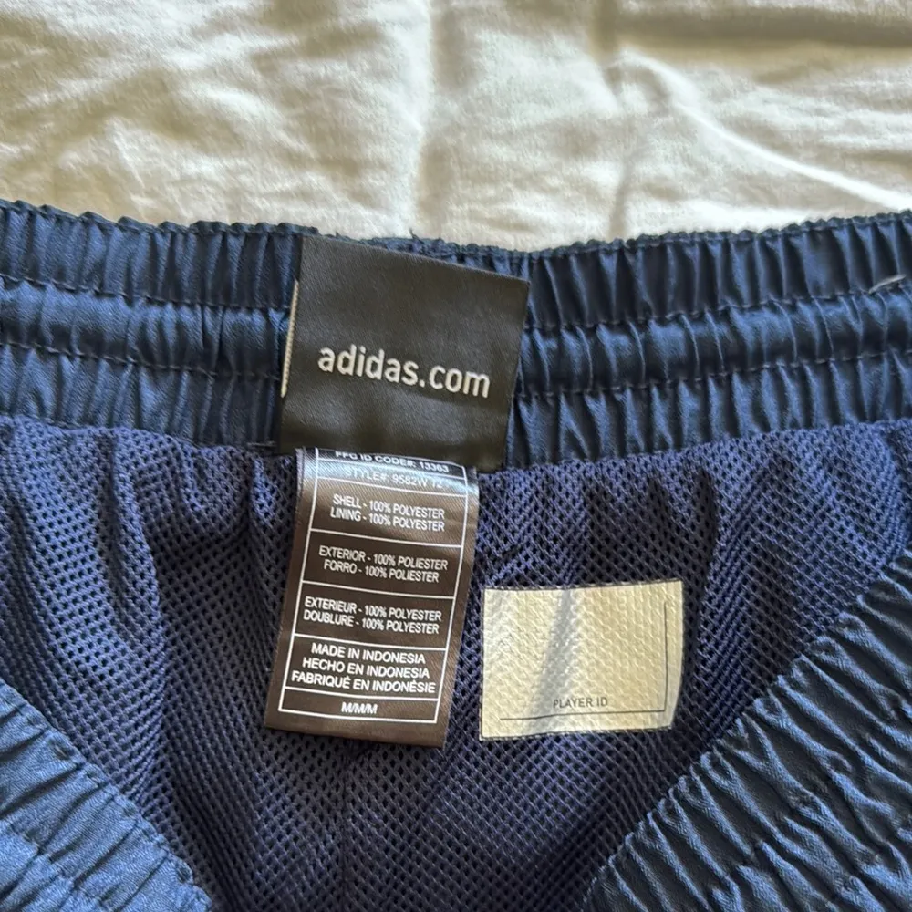 Adidas Blue Track Pants - Image 5