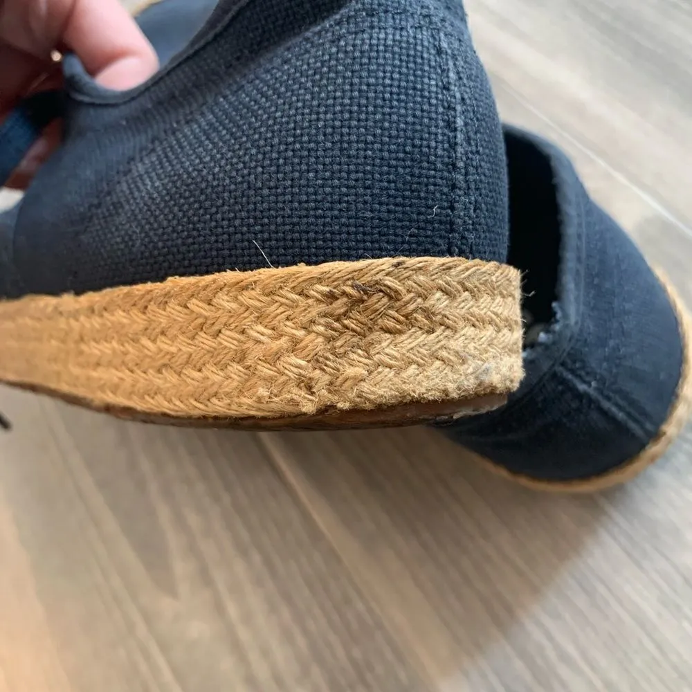 Superga navy espadrilles size 7 - Image 8