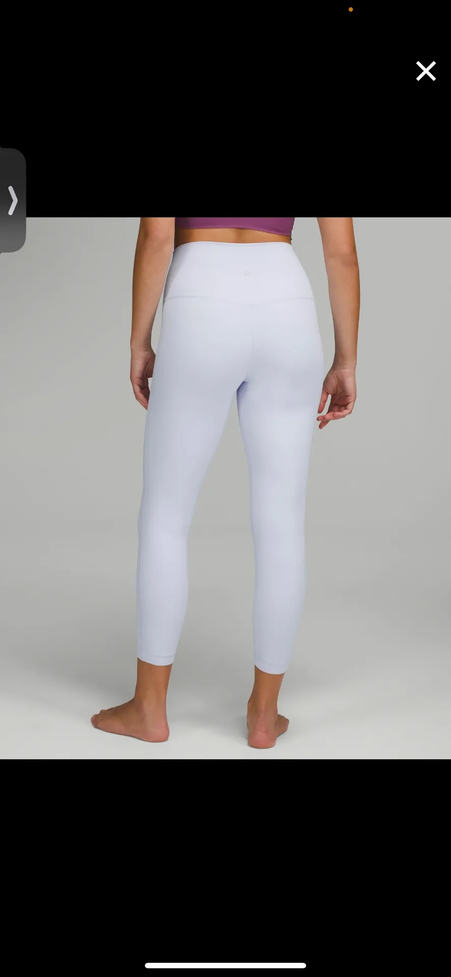 Lululemon Pastel Blue  Leggings - Image 2