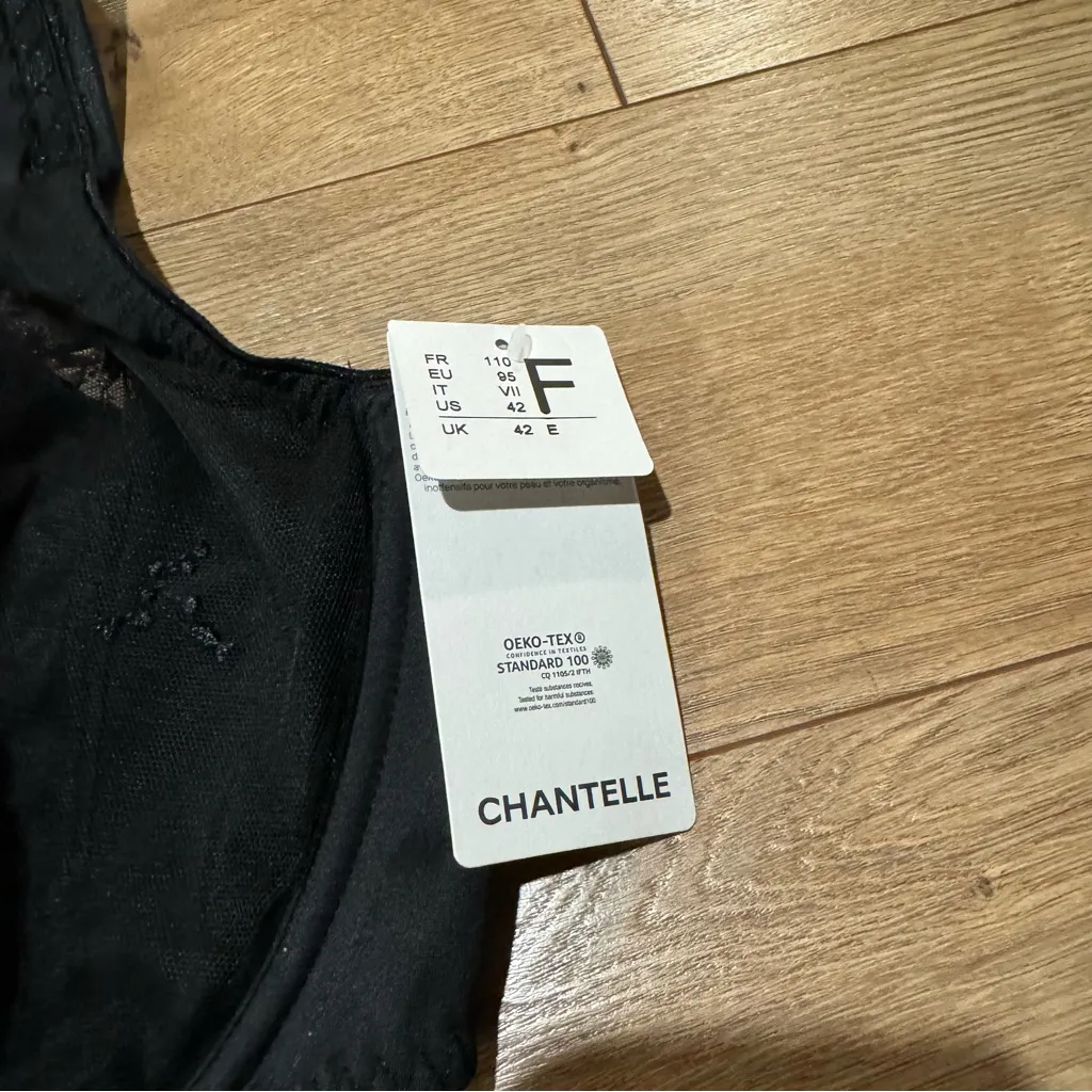 NWT Chantelle Every Curve Full Coverage Unlined Bra in Black Size 42DDD / 42F - Image 6