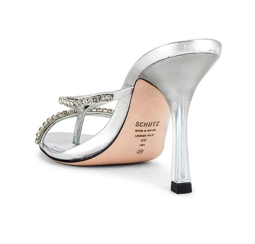 Aria Mule in Prata  8 - Image 4