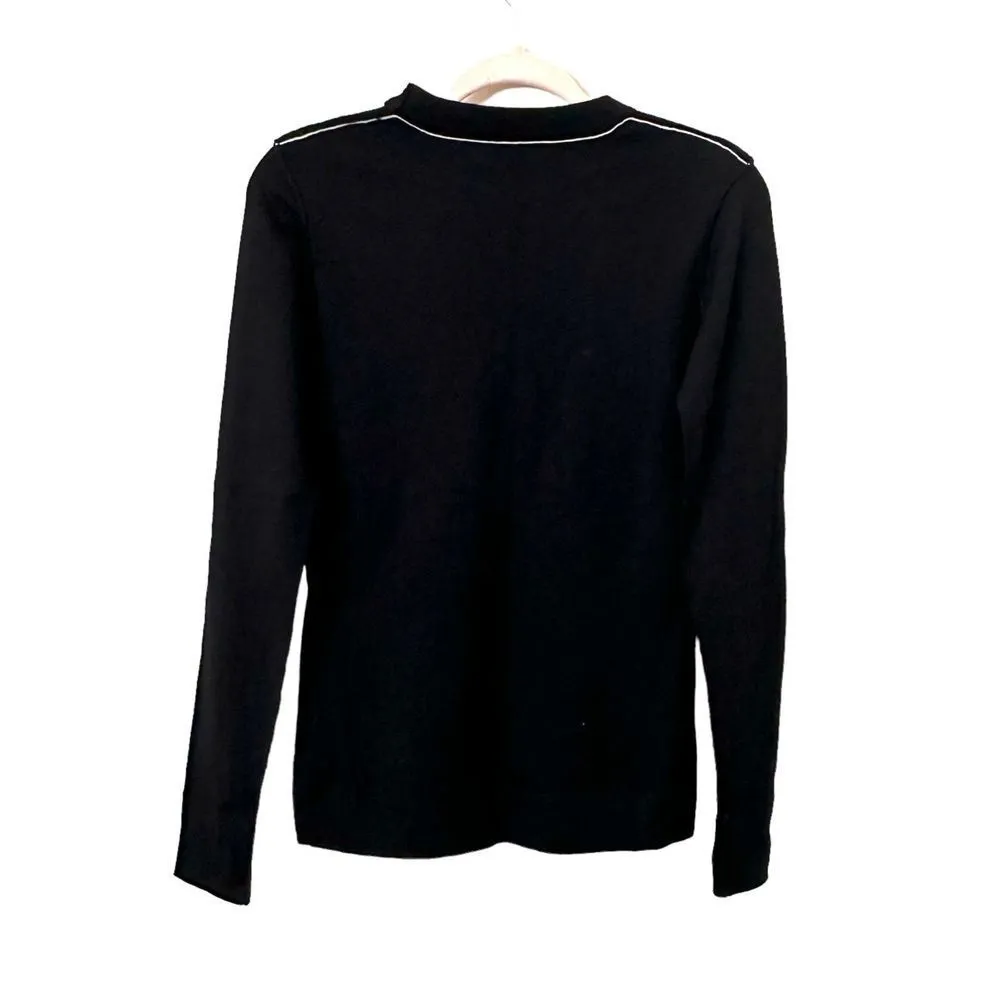 GREY JASON WU Abstract Face Crewneck Sweater‎ Sz Small - Image 2