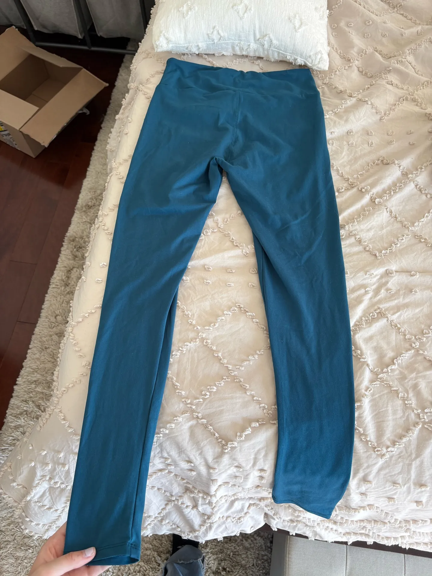 Teal Leggings Blue - Image 3