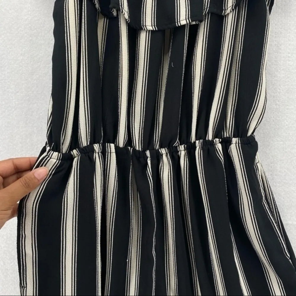 Mimi Chica Crepe‎ Chiffon Ruffle Layer Romper - Image 9